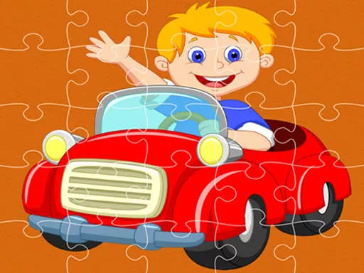 Pedal Cars Jigsaw - game thumbnail image