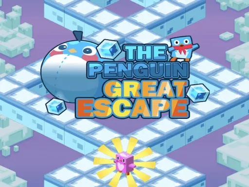 Penguin escape - game thumbnail image
