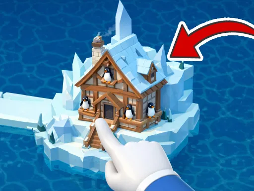 Penguin Farm - Ice Merge - game thumbnail image