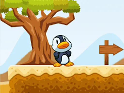 Penguin Run Adventure Game - game thumbnail image