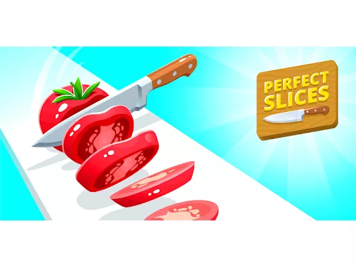 Perfect Slices- cut - game thumbnail image