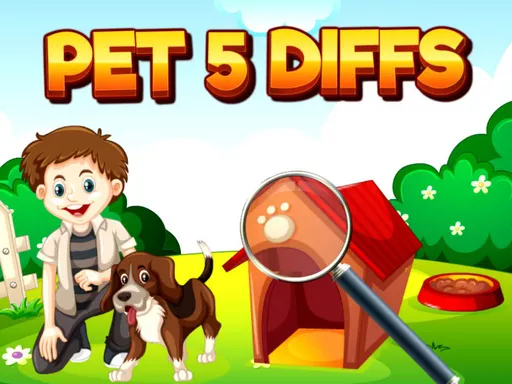 Pet 5 Diffs - game thumbnail image