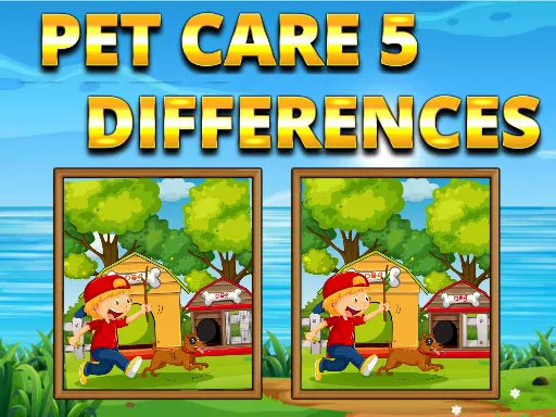 Pet Care 5 Differences - game thumbnail image