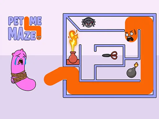 Pet Me Maze - game thumbnail image
