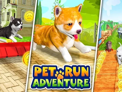 Pet Run Adventure Puppy Run - game thumbnail image