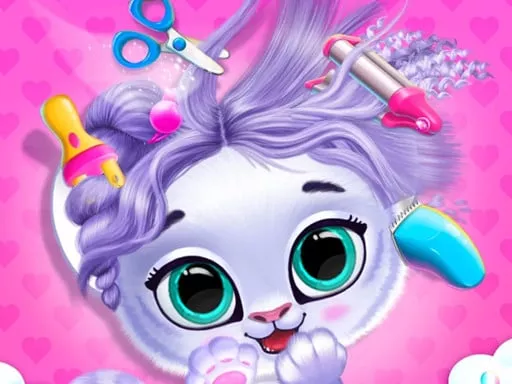Pets Grooming Bubble Party - game thumbnail image