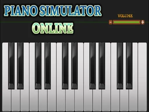 Piano simulator online - game thumbnail image