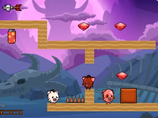 Pig Bros Adventure - game thumbnail image