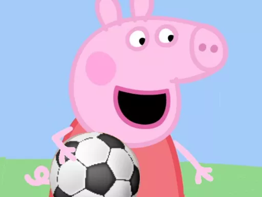 piga pig soccer shoot up - game thumbnail image