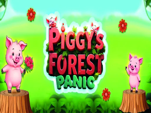Piggys Forest Panic - game thumbnail image