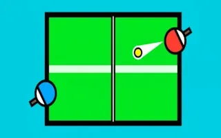 Ping Pong Tennis Table 2D - game thumbnail image