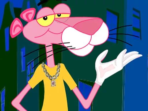 Pink Panther Dress Up - game thumbnail image