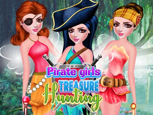 Pirate Girls Treasure Hunting - game thumbnail image