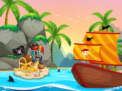 Pirate Travel Coloring - game thumbnail image