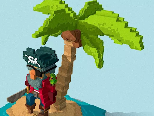 Pirates of Voxel - game thumbnail image