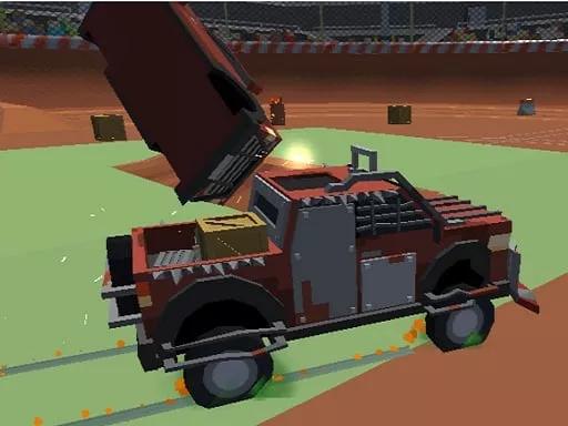 Pixel Car Crash Demolition v1 - game thumbnail image