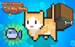 Pixel Cat Simulator My Pets - game thumbnail image