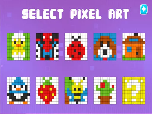 Pixel Coloring kids - game thumbnail image
