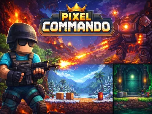 Pixel Commando - game thumbnail image