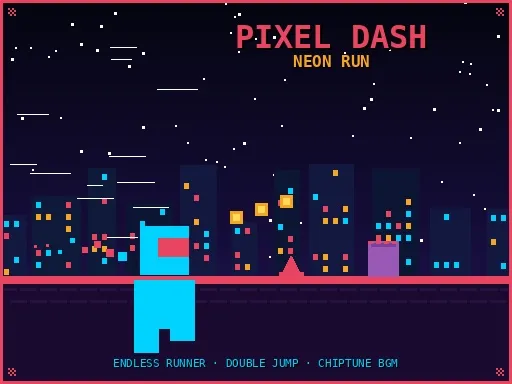 PIXEL DASH: NEON RUN - game thumbnail image