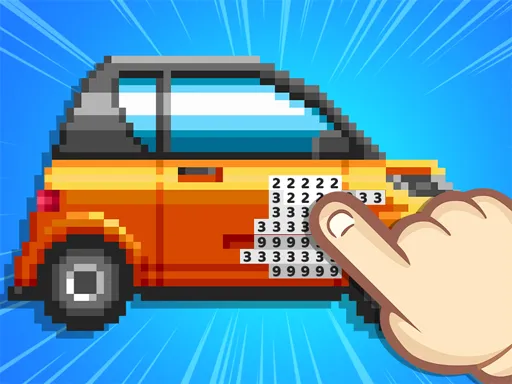 Pixel Fun Color By Number - game thumbnail image