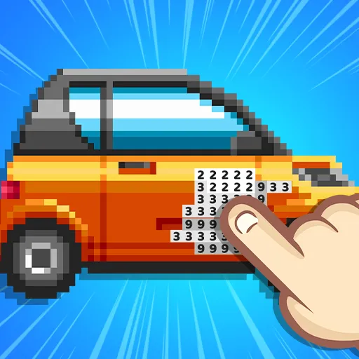 Pixel Fun Color By Number game thumbnail image