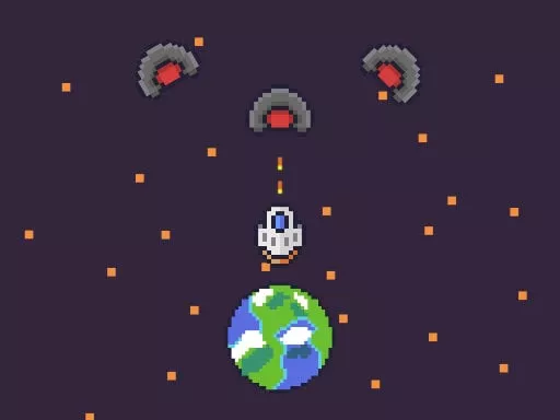 Pixel Protect Your Planet - game thumbnail image