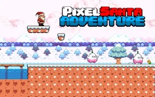 Pixel Santa Adventure - game thumbnail image
