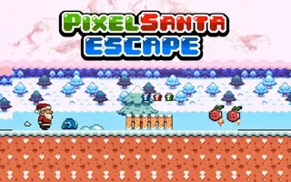 Pixel Santa Escape - game thumbnail image