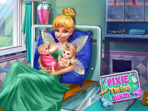 Pixie Twins Birth - game thumbnail image