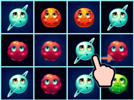 Planets Match 3 - game thumbnail image