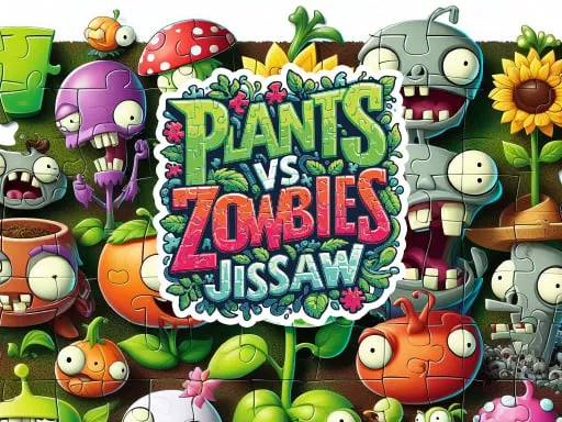 Plants vs Zombies Jigsaw - game thumbnail image