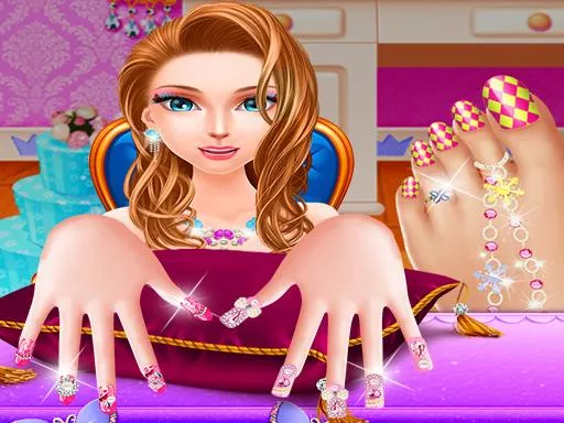 Play Fashion Nail Salon Game Online Free - game thumbnail image