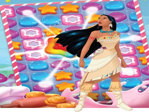 Play Pocahontas Sweet Matching Game - game thumbnail image