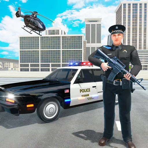 POLICE CAR REAL COP SIMULATOR - game thumbnail image