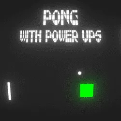 Pong with Power Ups - game thumbnail image