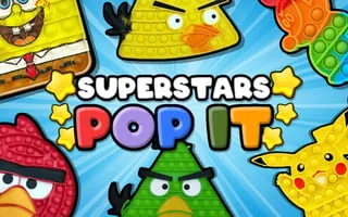 Pop It Super Stars - game thumbnail image