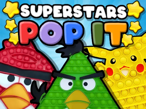 Pop it Superstars - game thumbnail image