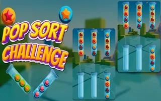 Pop Sort Challenge - game thumbnail image
