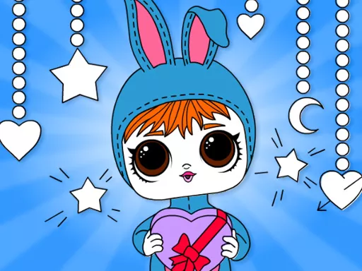 Popsy Surprise Valentines Day Coloring - game thumbnail image