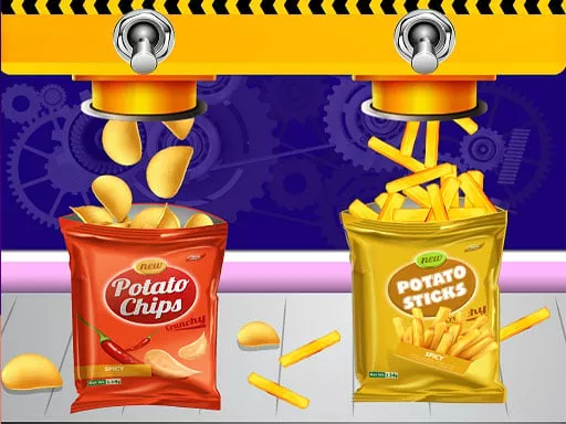 Potato Chips Factory Games For Kids - game thumbnail image