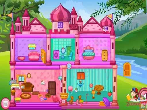 Princess Baby Doll House Cleanup Game - game thumbnail image