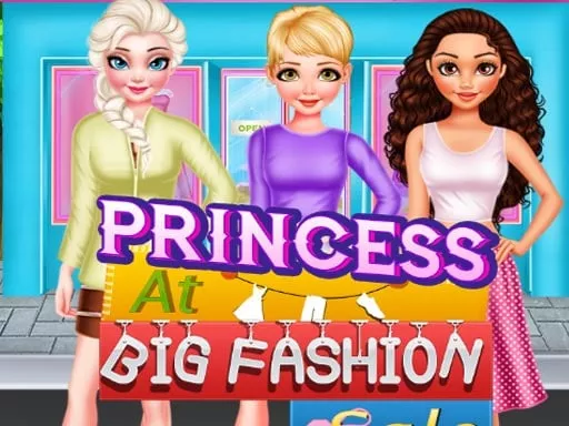 PRINCESS BIG FASHION SALE - game thumbnail image