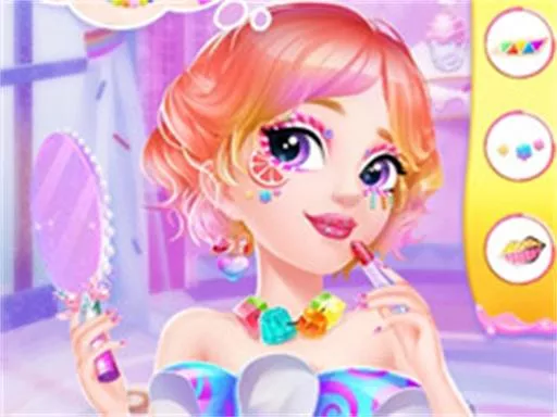 Princess Candy Makeup Game - game thumbnail image