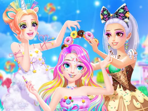 Princess Candy Makeup - game thumbnail image
