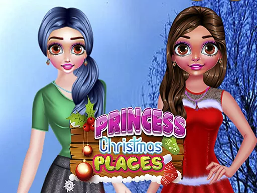 Princess Christmas Places - game thumbnail image