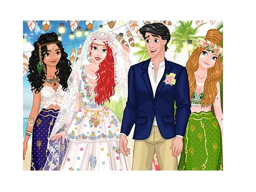 PRINCESS COACHELLA INSPIRED WEDDING - game thumbnail image