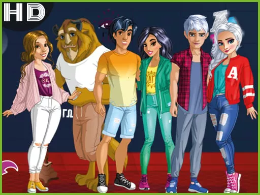 Princess College Couples - game thumbnail image