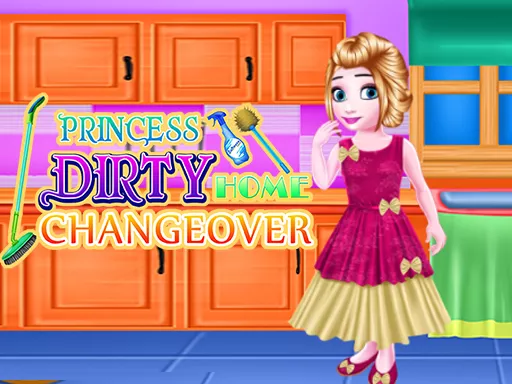 Princess Dirty Home Changeover - game thumbnail image