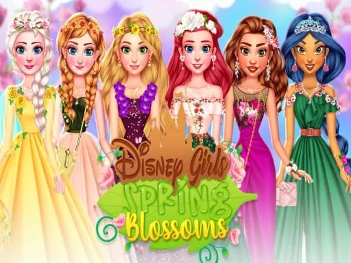 Princess Girls Spring Blossoms - game thumbnail image
